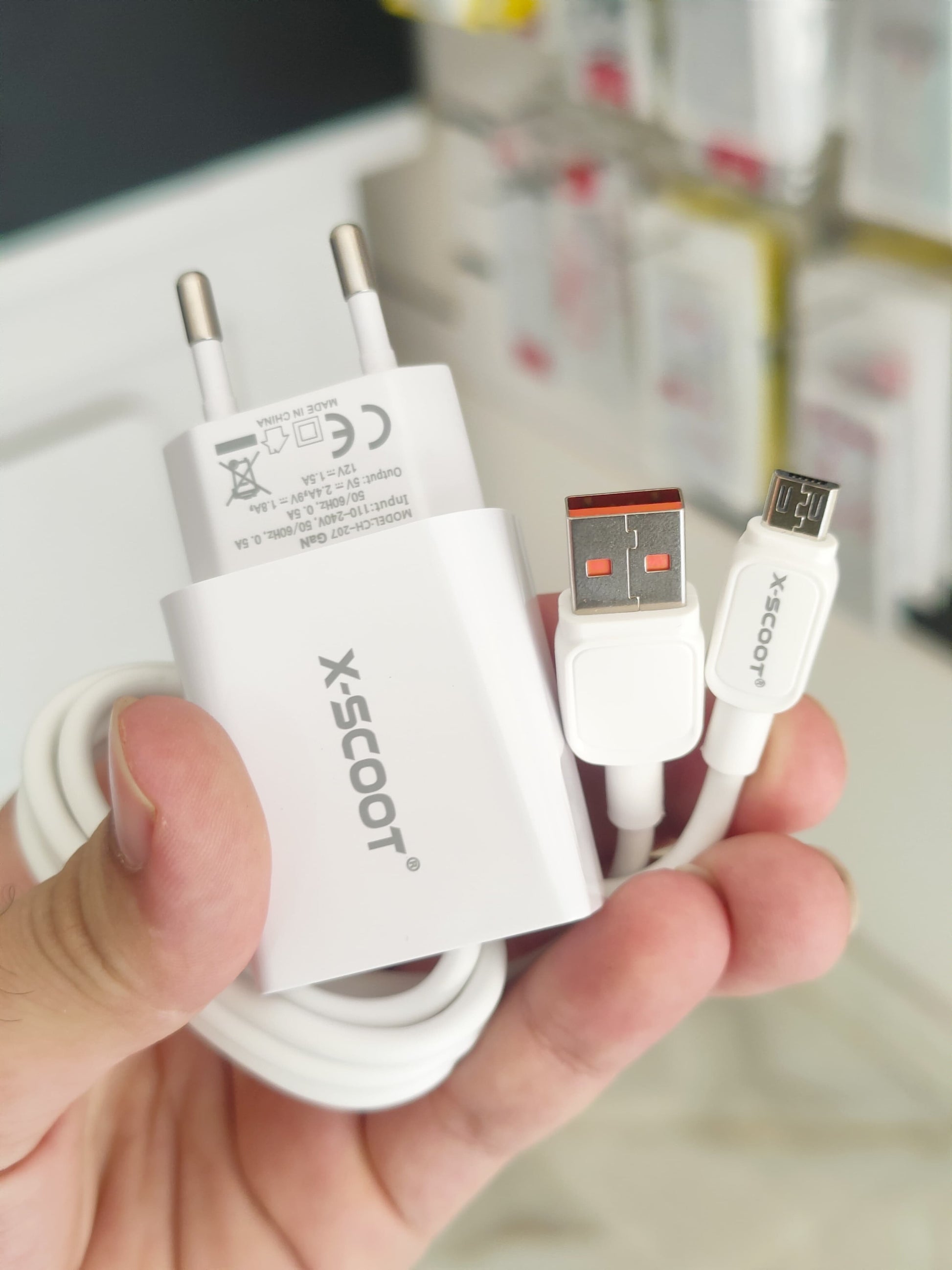 XScoot 25 Watt - شاحن كامل 25 وات شحن سريع اصلي