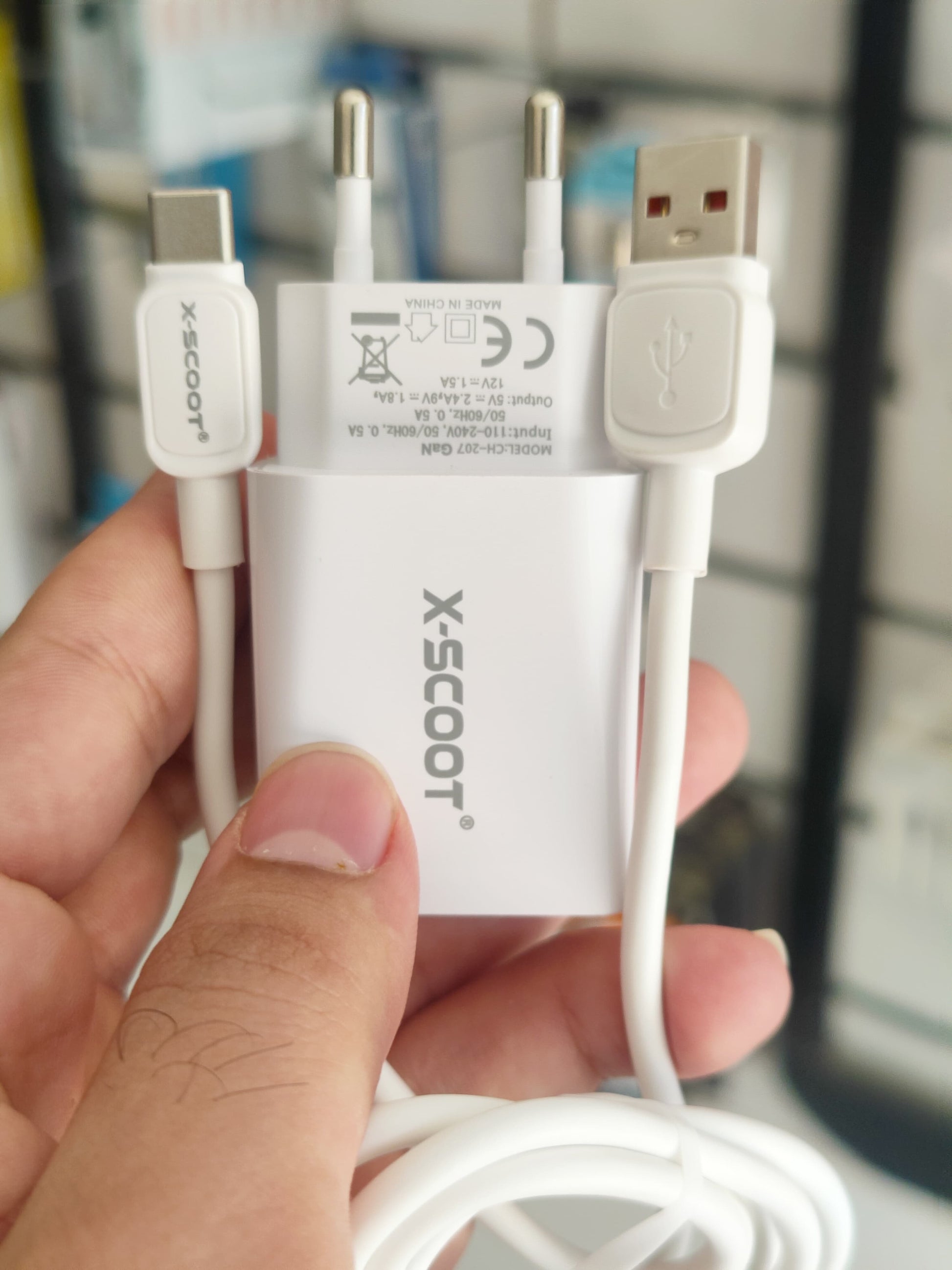 XScoot 25 Watt - شاحن كامل 25 وات شحن سريع اصلي
